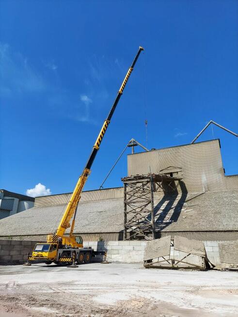 Dźwig - Usługi Dźwigowe - Wynajem Dźwigu