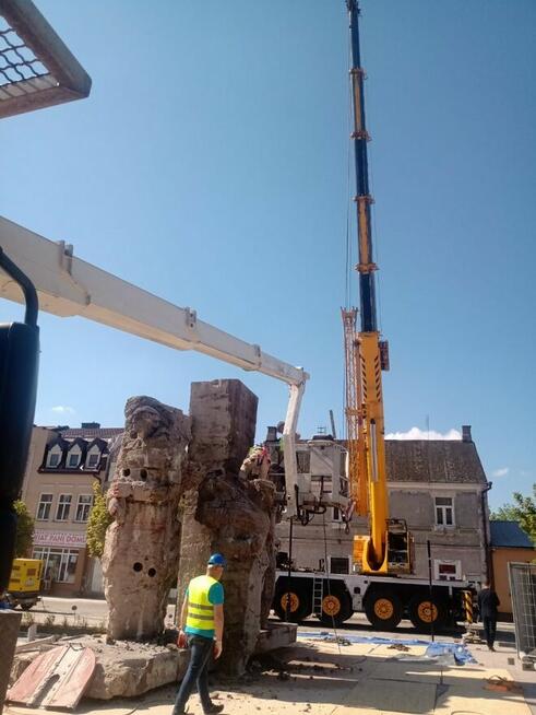 Dźwig - Usługi Dźwigowe - Wynajem Dźwigu