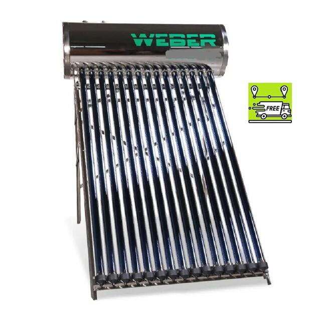 Solarny ciśnieniowy ogrzewacz wody, kolektor WEBER COMPACT 1
