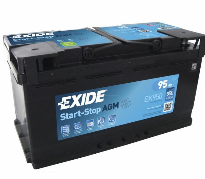Akumulator 95Ah 850A EXIDE AGM START&STOP