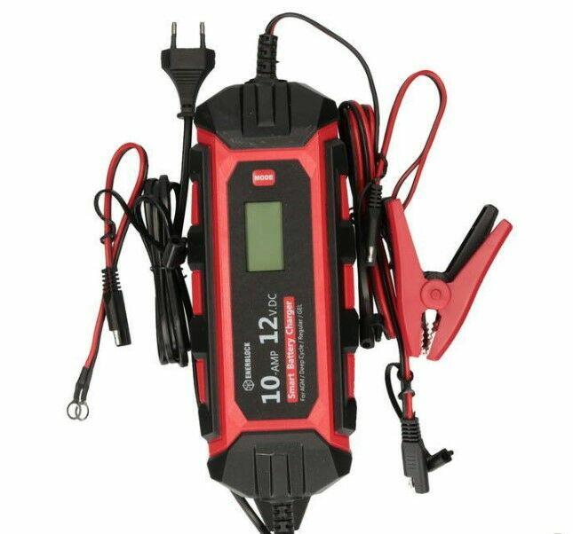 Ładowarka automatyczna Enerblock 12V 10A AGM EFB GEL