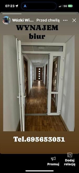 Wynajem Biura Lokali Elbląg Biuro na Wynajem + Parking