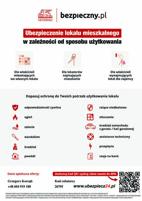 Ubezpieczenia dla domu i dla rodziny!