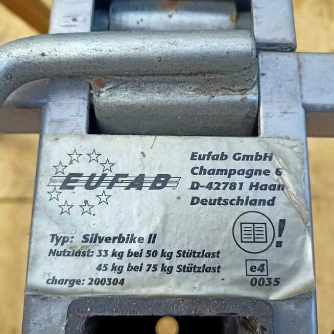 Bagażnik na Hak Uchyklny 2 Rower Mocny Bagażnik