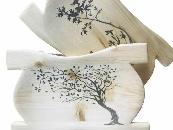 Korytko Regionalne TACA drewniana do potraw DOM GRILL 30 LUX