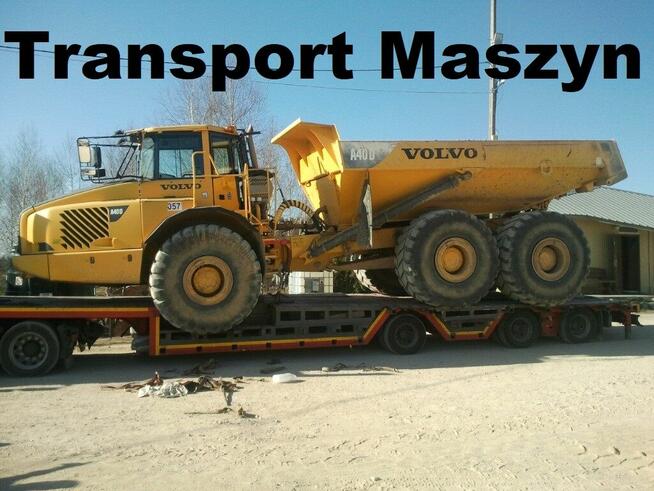 Niskopodwoziowy Transport Maszyn Rolniczych Budowlanych