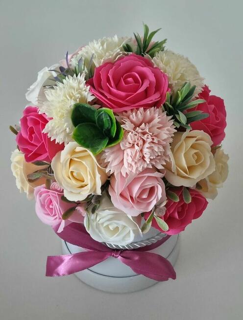 Kwiaty Mydlane na prezent