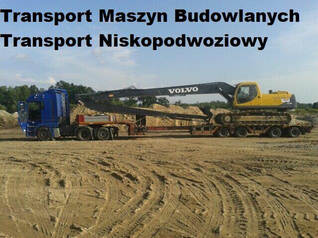 Niskopodwoziowy Transport Maszyn Rolniczych Budowlanych