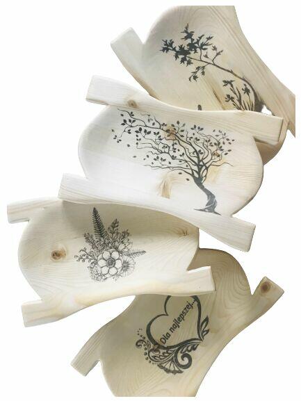 Korytko Regionalne TACA drewniana do potraw DOM GRILL 30 LUX