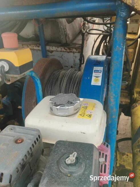 Wyciągarka kablowa przeciągarka do kabli THALER wspomagająca