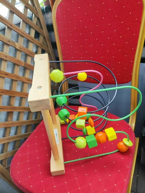 Zabawka edukacyjna przekładana kolejka dla Dziecka klocki