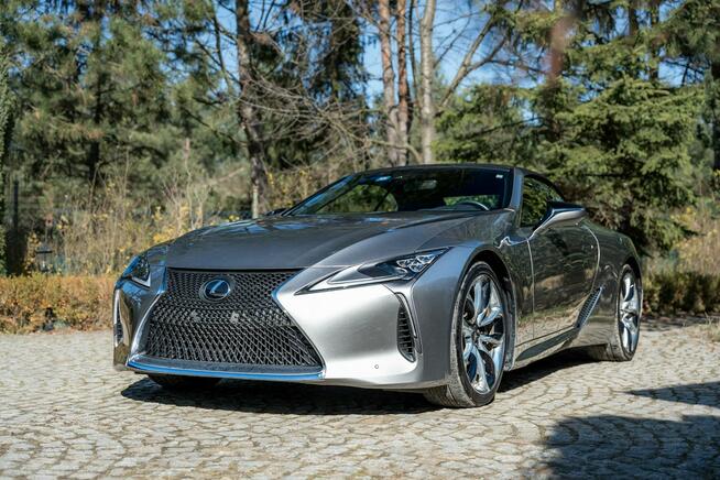 LEXUS LC 500 CABRIO Prestige V8 477 km Idealny Stan FV PRZEBIEG 1800KM