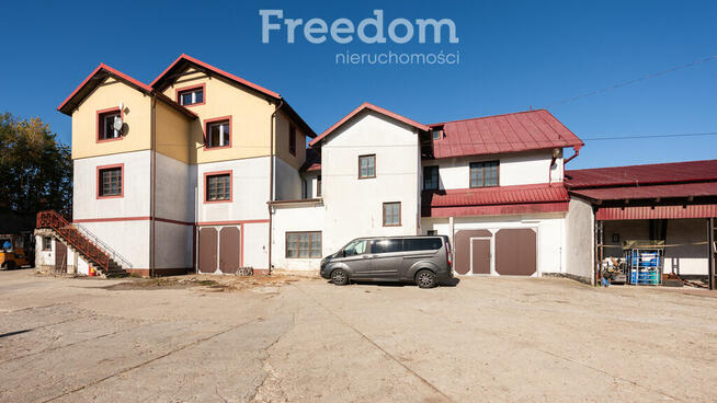 Funkcjonujący tartak - działka blisko 4 ha