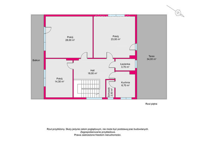 Dom wolnostojący, 100 m od stacji PKP Michalin