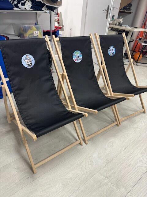 ELO Leżaki z nadrukiem. Leżaki z logo.