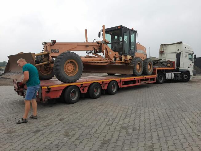 Niskopodwoziowy Transport Maszyn Rolniczych Budowlanych