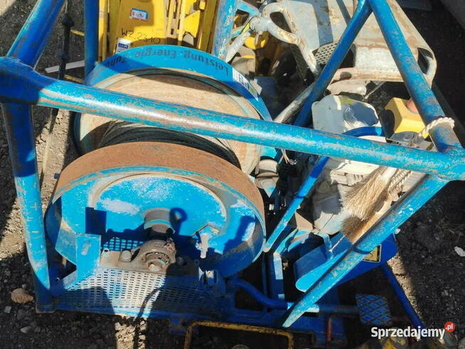 Wyciągarka kablowa przeciągarka do kabli THALER wspomagająca