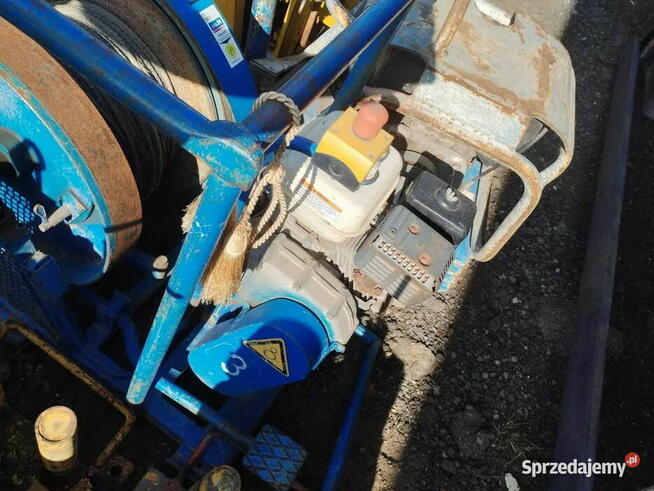 Wyciągarka kablowa przeciągarka do kabli THALER wspomagająca