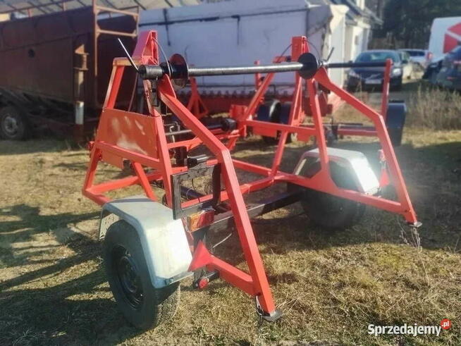 Przyczepa kablowa do kabli do rozwijania 1,6 t samozał.