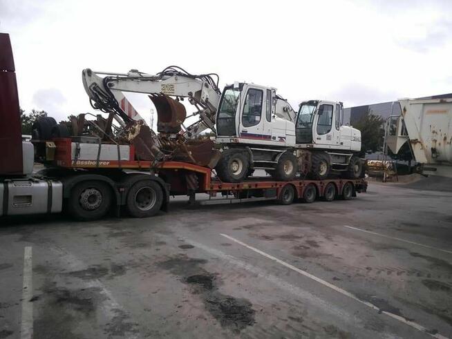 Niskopodwoziowy Transport Maszyn Rolniczych Budowlanych