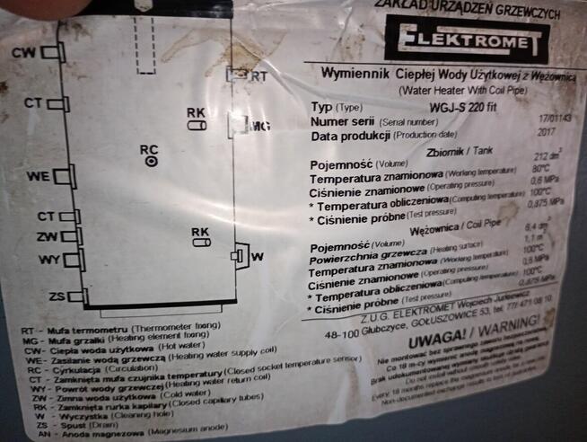Pompa ciepła i bojler