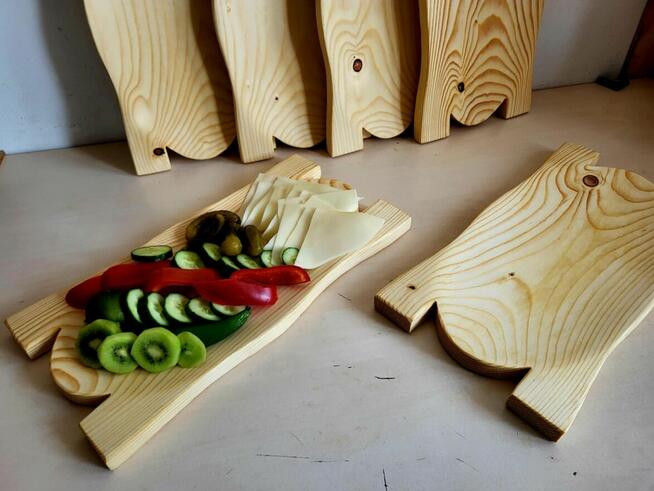 Drewniane KORYTO TACA Cateringowa do Restauracji koryta 40cm