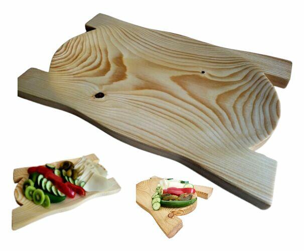 Drewniane KORYTO TACA Cateringowa do Restauracji koryta 40cm