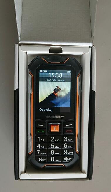 Telefon Hammer Power LTE z internetem 4G