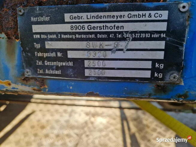 Wyciągarka do kabli przeciągarka kablowa 6 ton OTTO SWK-6