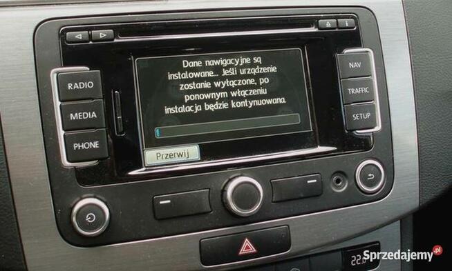 Mapa Volkswagen Europy RNS 315 Skoda Seat West East v12