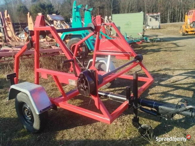 Przyczepa kablowa do kabli do rozwijania 1,6 t samozał.