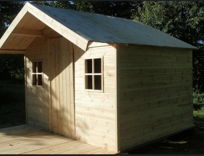 Domek drewniany narzędziowy 3m x 2.5m