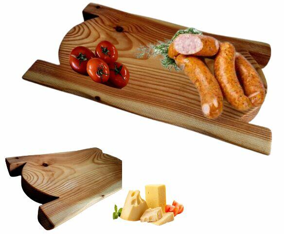 Stylowe góralskie koryto TACA Drewniana z Grawerem NIECKA 32