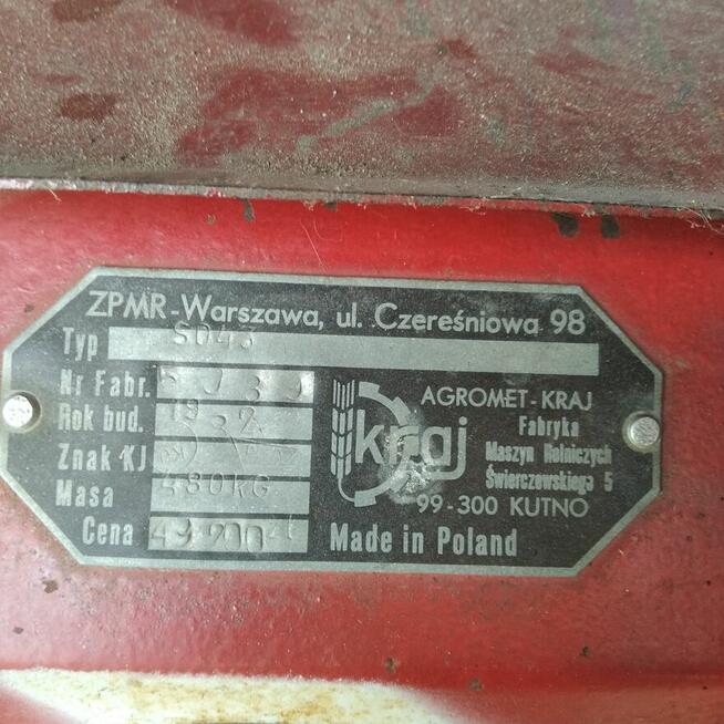 Agregat uprawowo siewny