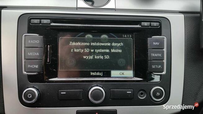 Mapa Volkswagen Europy RNS 315 Skoda Seat West East v12