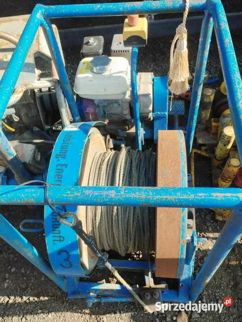 Wyciągarka kablowa przeciągarka do kabli THALER wspomagająca