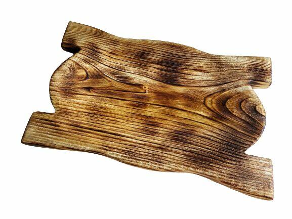 Talerz TACA na przekąski KORYTO góralskie drewniane na mięso