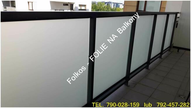 Oklejamy balkony w Warszawie -Folie na szyby balkonowe