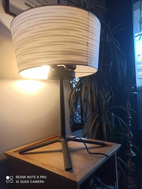 Lampa stojąca mosiężna