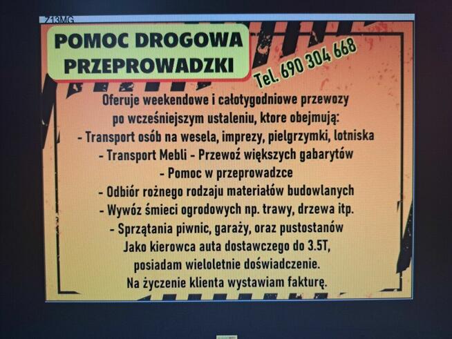 Przeprowadzki oraz wywóz śmieci