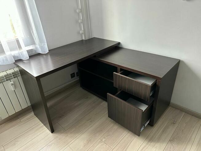 Sprzedam solidne biurko - wykonane przez stolarza.
