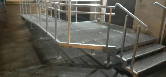 Pochylnia rampa dla wózków