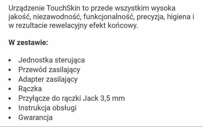 Urządzenie do makijażu permanentnego TouchSkin