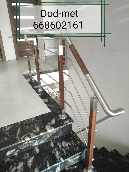 Ogrodzenia nowoczesne balustrady nierdzewne szklane schody