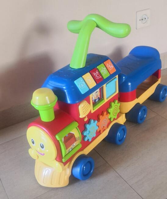 Jeździk pchacz ,popychacz, chodzik, lokomotywa, pociąg