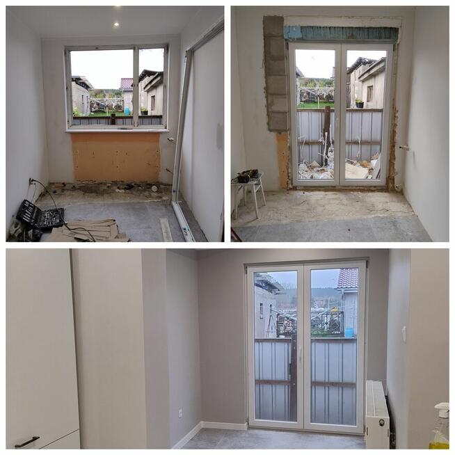 Szpachlowanie malowanie zabudowy