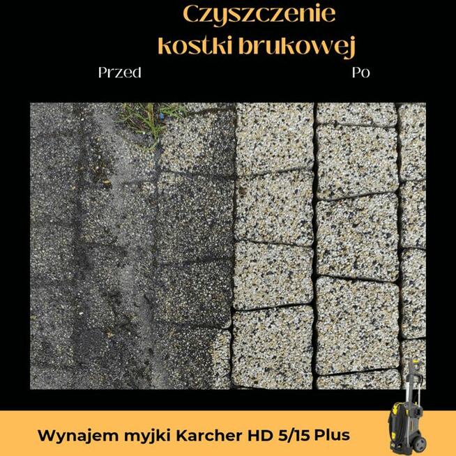 WYNAJEM -profesjonalna myjka ciśnieniowa KARCHER HD 5/15 C