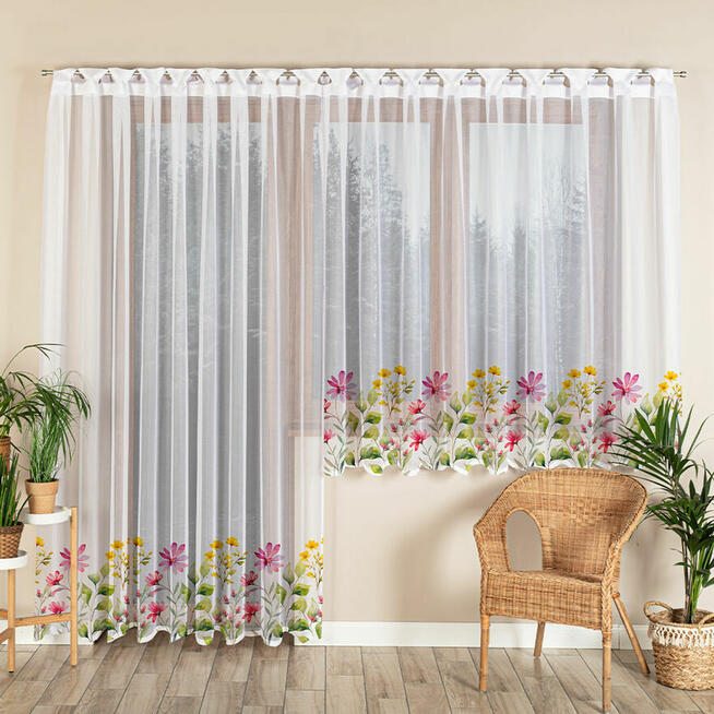 Firana z gipiurą, szycie firan, sklep internetowy firany