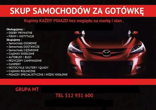 AUTOKASACJA SKUP I ZŁOMOWANIE WSZYSTKICH POJAZDÓW