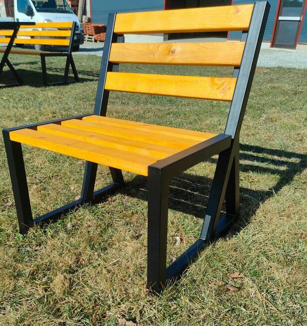 zestaw ogrodowy, stół, krzesła, ławki, metalowe, drewniane